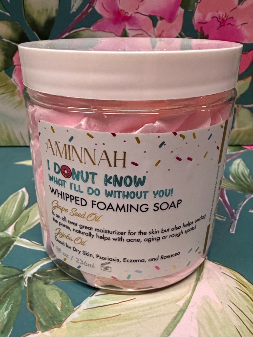 Aminnah I Donut Know What I’ll Do Without You Whipped Foaming Soap 8oz